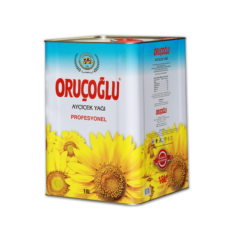 Oruçoğlu Ayçiçek Yağı Catering 18 Kilogram